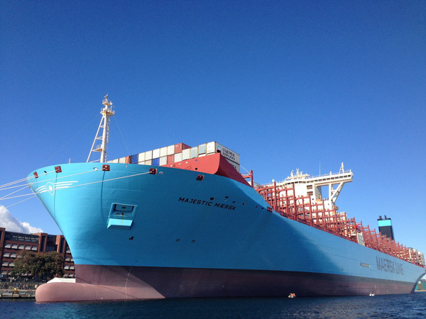 Majestic Maersk ship